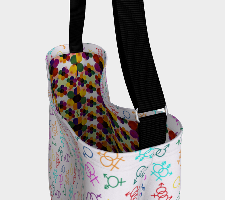 Come As You Are (Light) Messenger Tote