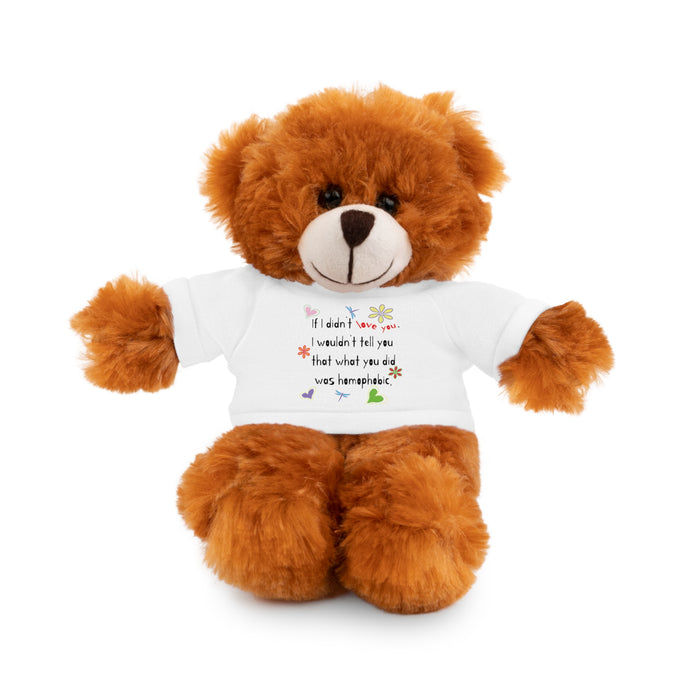 Love Wins (Anti Racism) Stuffed Animal - Small