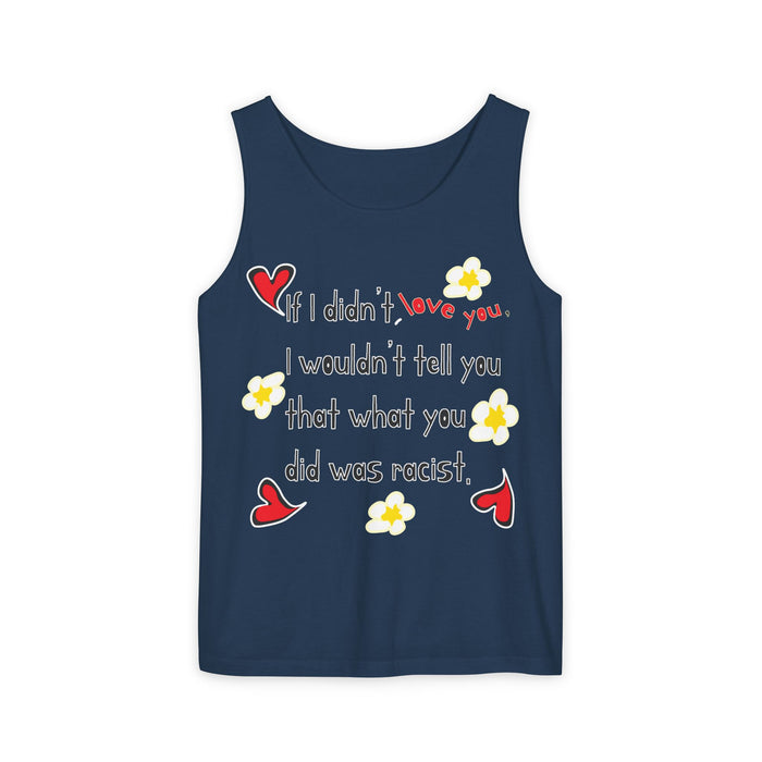 Love Wins (Anti-Racism) Cotton Tank Top