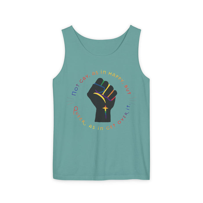 Get Used To It Cotton Tank Top