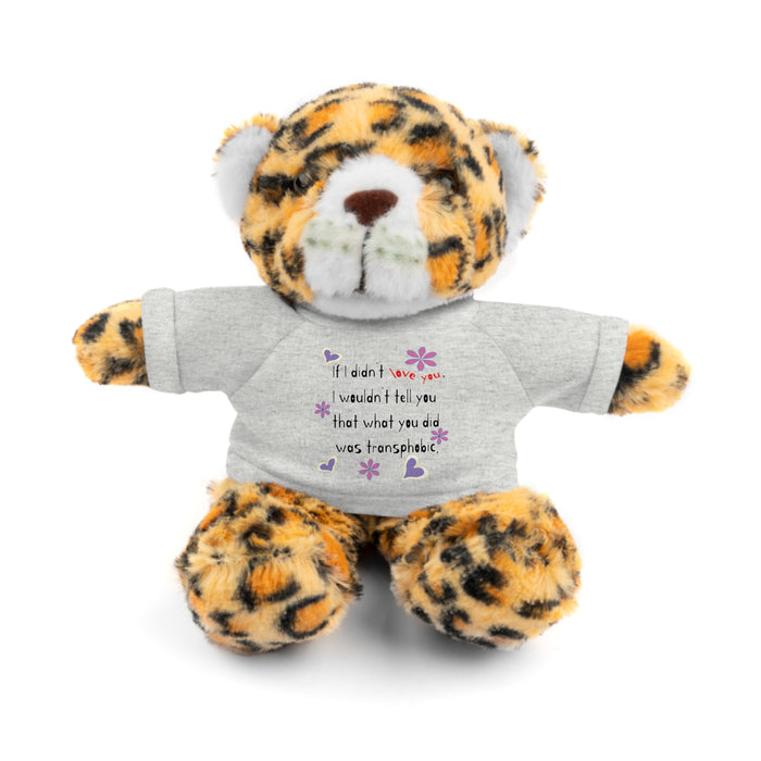 Love Wins (Anti-Transphobia) Stuffed Animal - Small