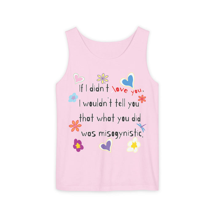 Love Wins (Anti-Misogyny) Cotton Tank Top