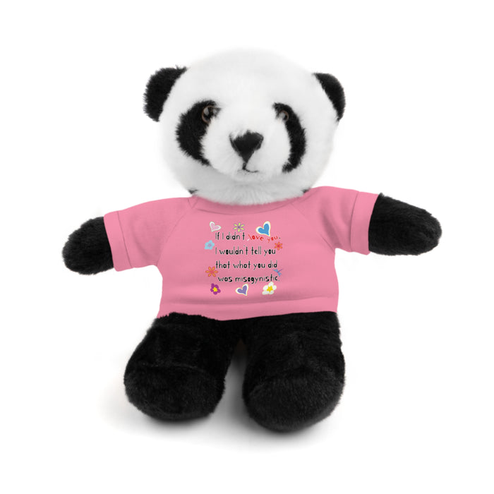 Love Wins (Anti-Misogyny) Stuffed Animal - Small