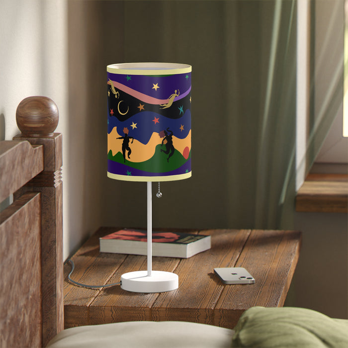 Autumn Dancers Lamp on a Stand, US|CA plug