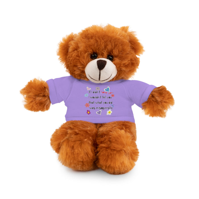 Love Wins (Anti-Misogyny) Stuffed Animal - Small