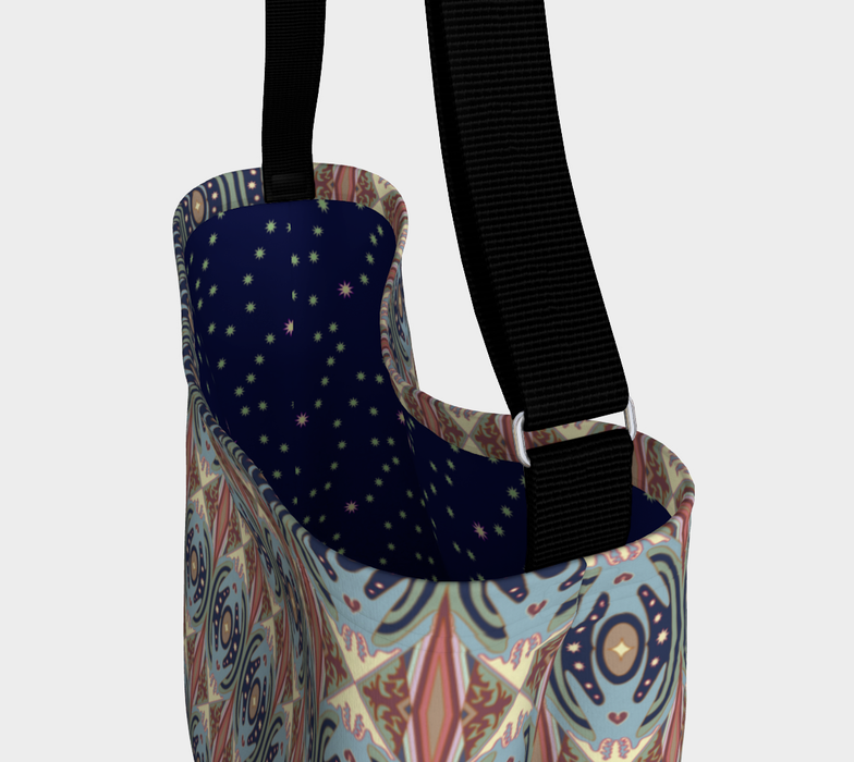 Exit The Cosmic Egg Messenger Tote