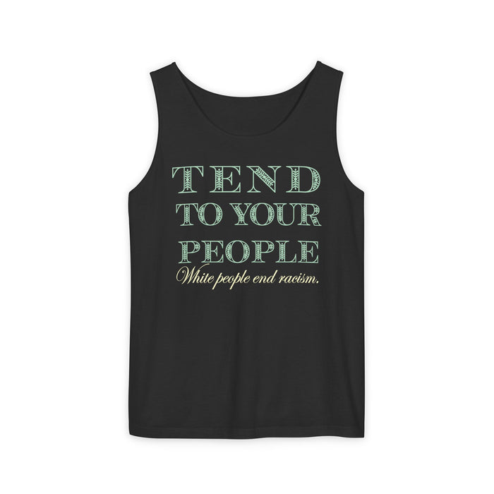 Tend To Your People Cotton Tank Top