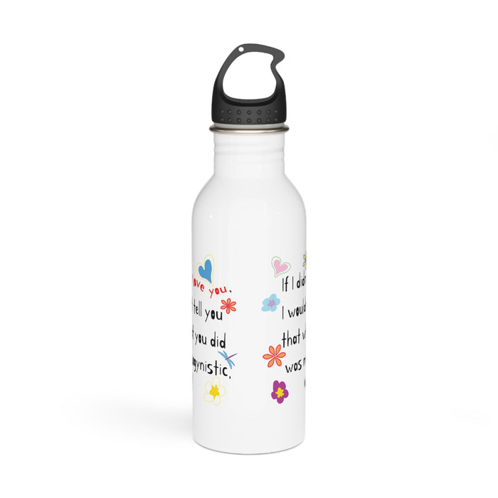 Love Wins | Anti- Misogyny Stainless Steel Water Bottle