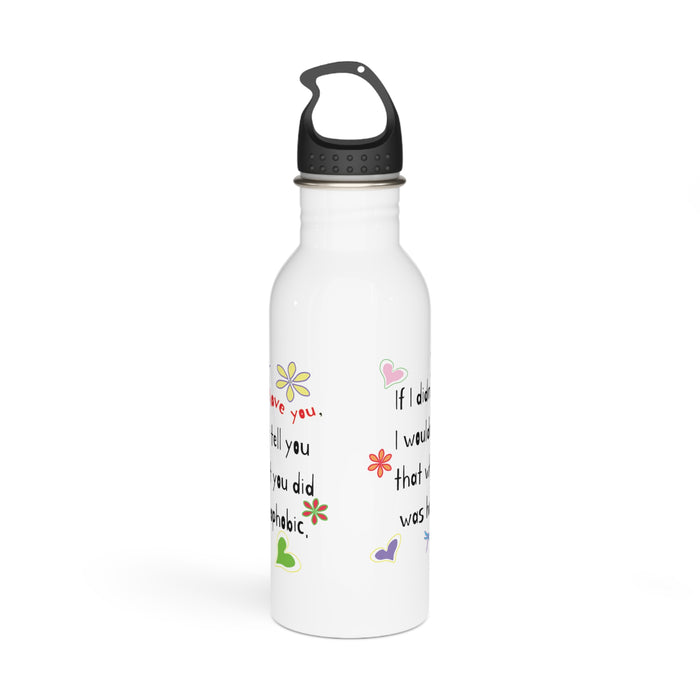 Love Wins | Anti - Homophobia Stainless Steel Water Bottle