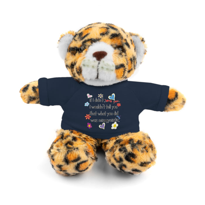 Love Wins (Anti-Misogyny) Stuffed Animal - Small