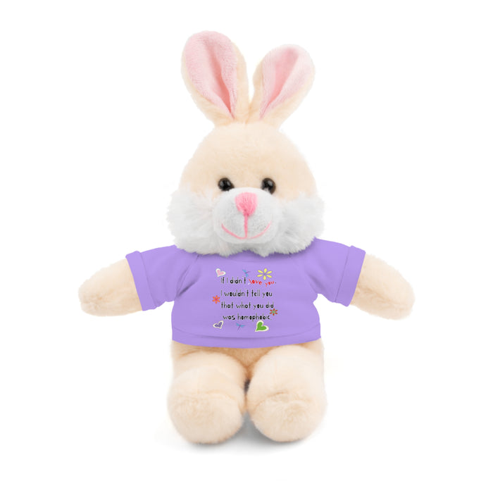 Love Wins (Anti Racism) Stuffed Animal - Small