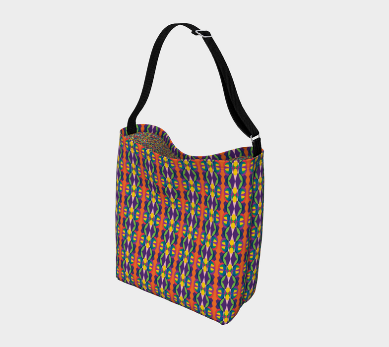 Carnival Butterfly Baby Messenger Tote