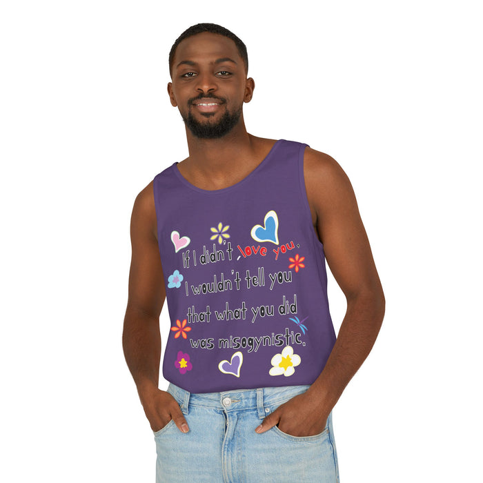 Love Wins (Anti-Misogyny) Cotton Tank Top