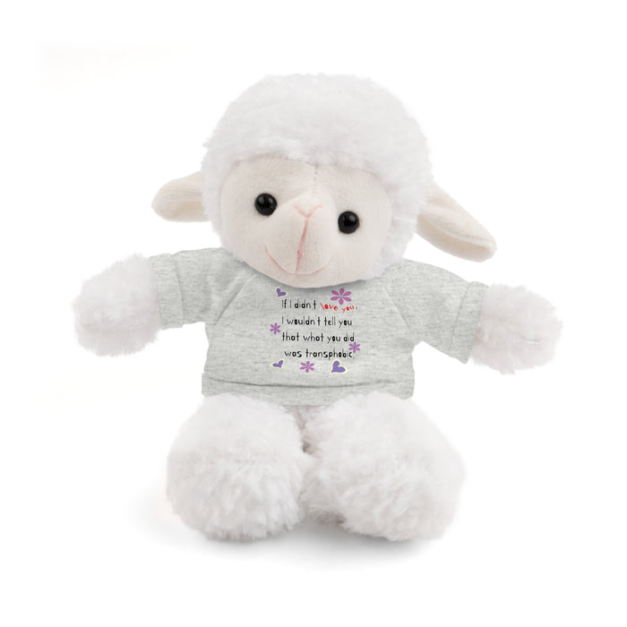 Love Wins (Anti-Transphobia) Stuffed Animal - Small