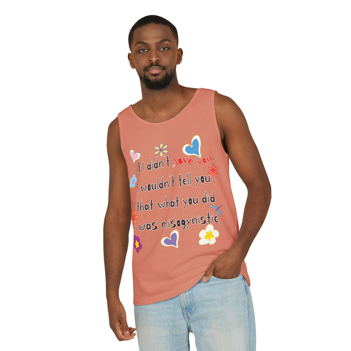 Love Wins (Anti-Misogyny) Cotton Tank Top