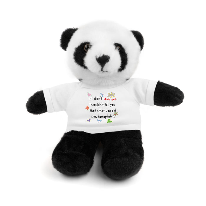 Love Wins (Anti Racism) Stuffed Animal - Small