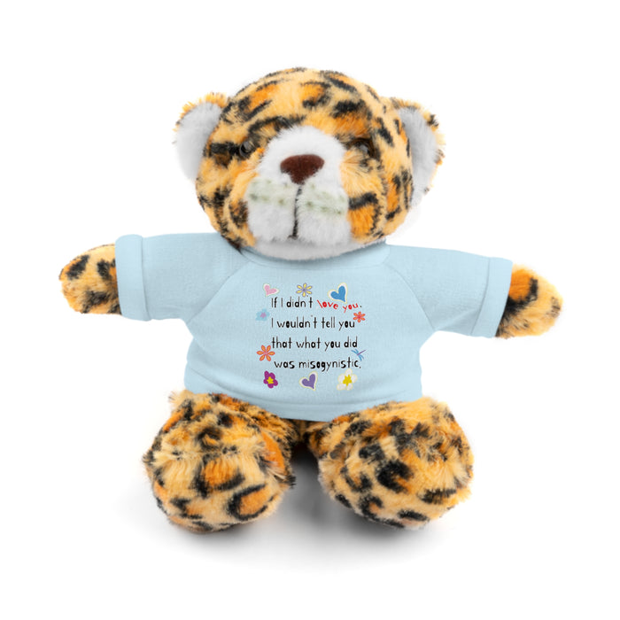 Love Wins (Anti-Misogyny) Stuffed Animal - Small