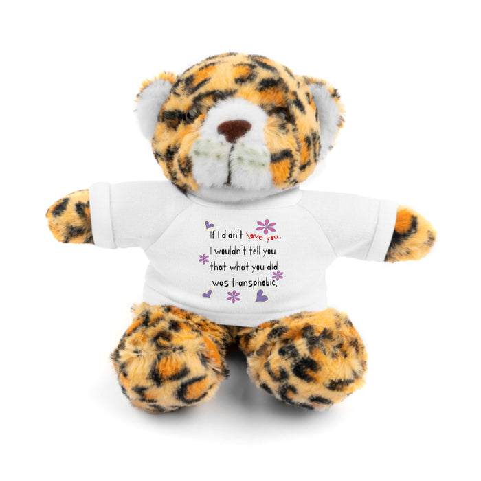 Love Wins (Anti-Transphobia) Stuffed Animal - Small