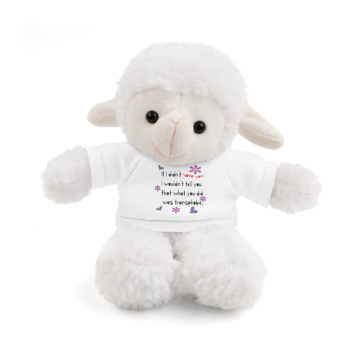 Love Wins (Anti-Transphobia) Stuffed Animal - Small