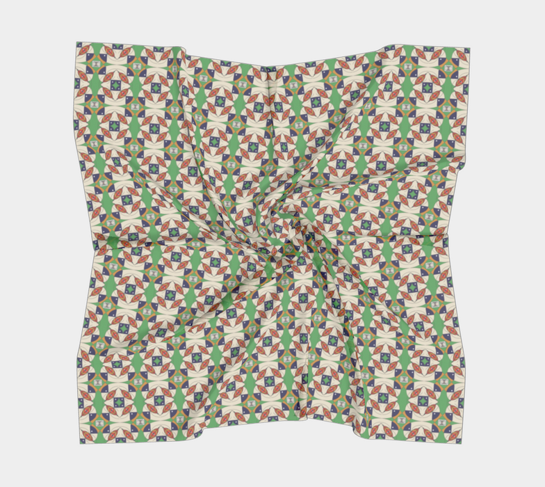 Umoja Square Silk Scarf