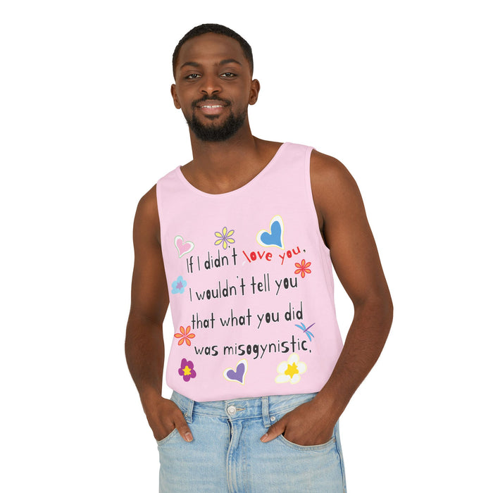 Love Wins (Anti-Misogyny) Cotton Tank Top