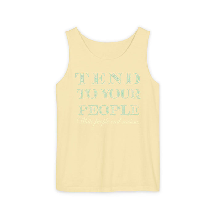 Tend To Your People Cotton Tank Top