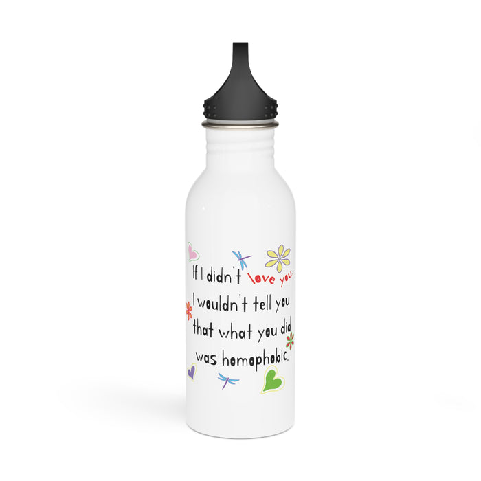 Love Wins | Anti - Homophobia Stainless Steel Water Bottle