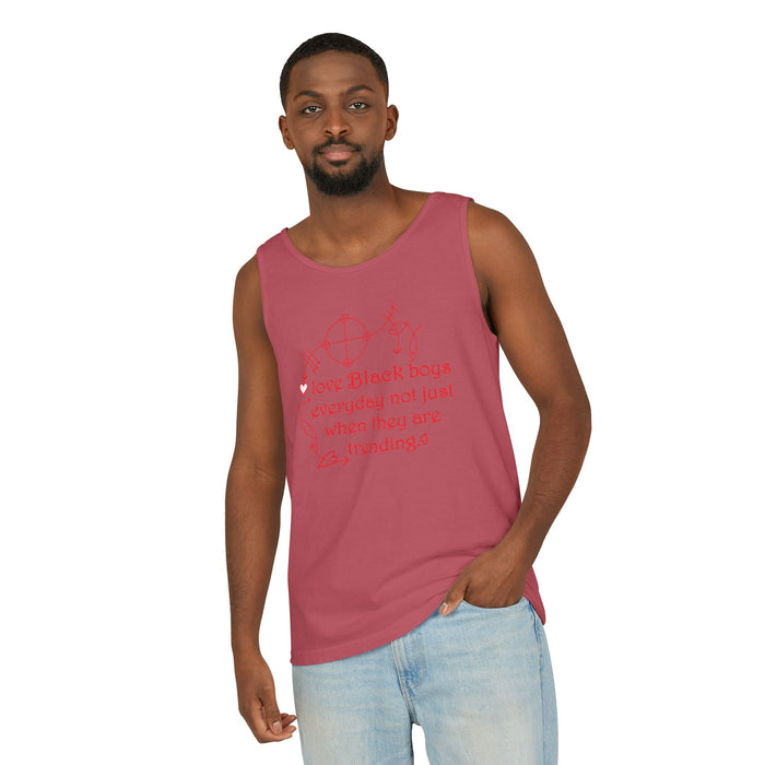 Love Black Boys Everyday... Cotton Tank Top