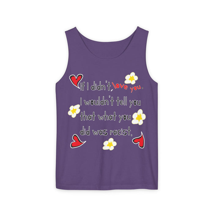 Love Wins (Anti-Racism) Cotton Tank Top