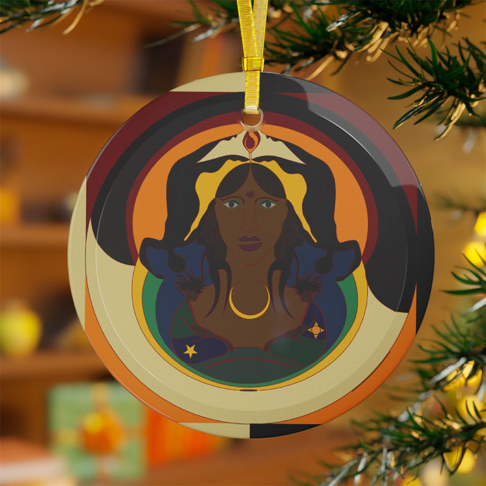 Spirit Mama Glass Ornament