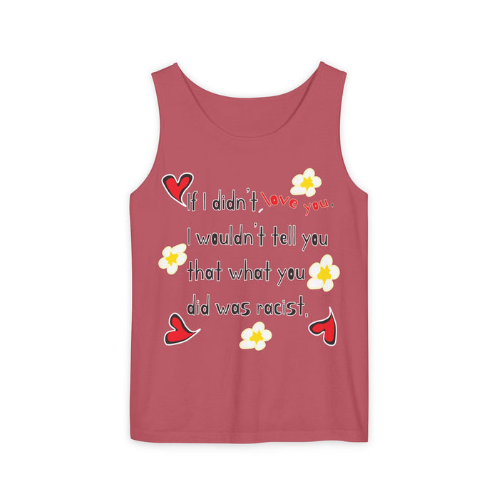 Love Wins (Anti-Racism) Cotton Tank Top