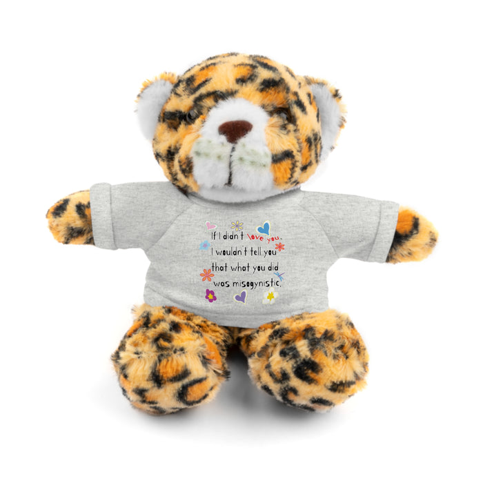 Love Wins (Anti-Misogyny) Stuffed Animal - Small