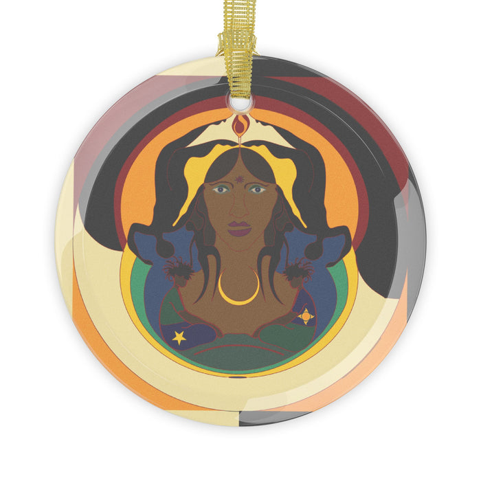 Spirit Mama Glass Ornament