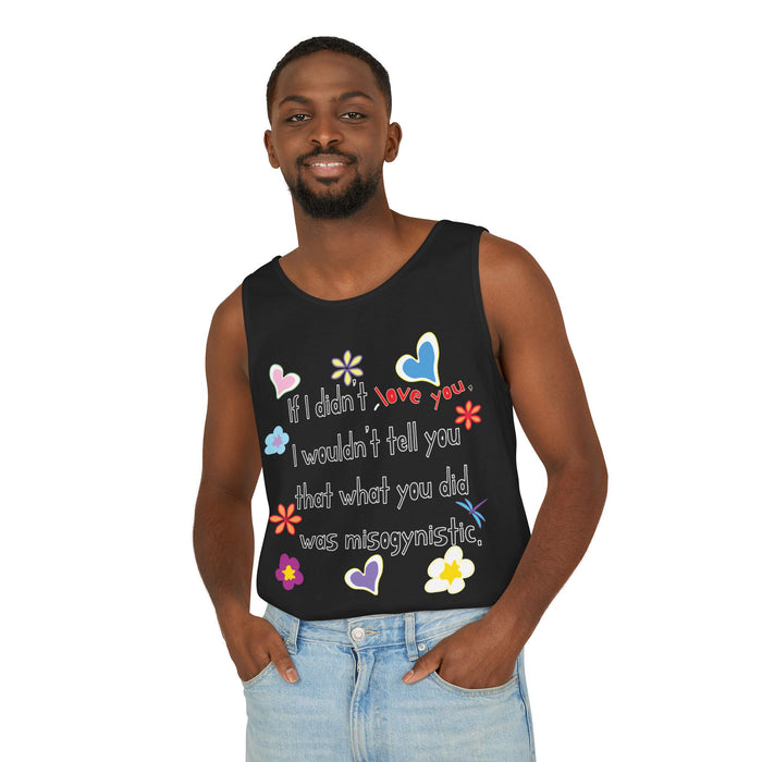 Love Wins (Anti-Misogyny) Cotton Tank Top