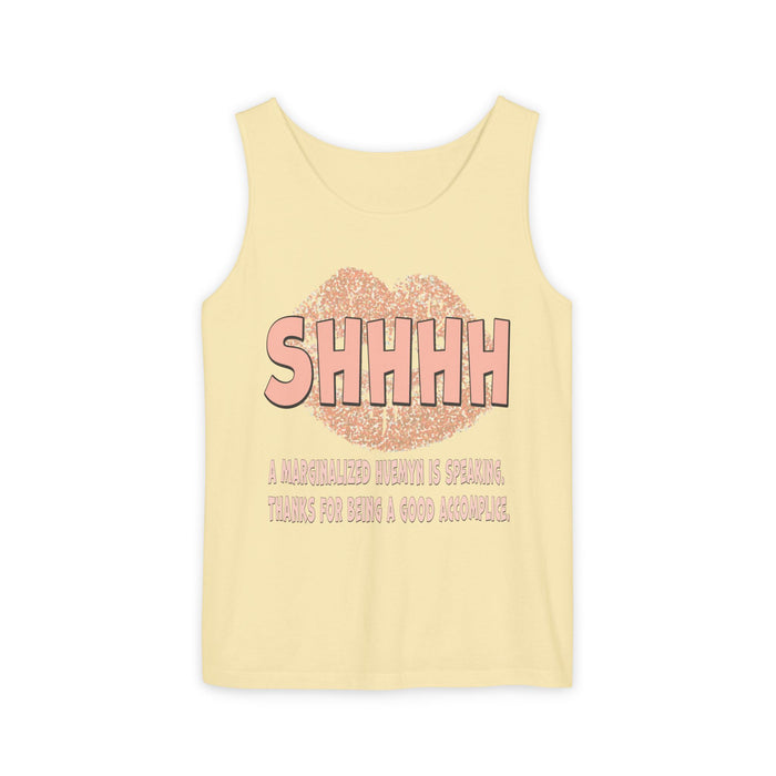 Shhhh Cotton Tank Top