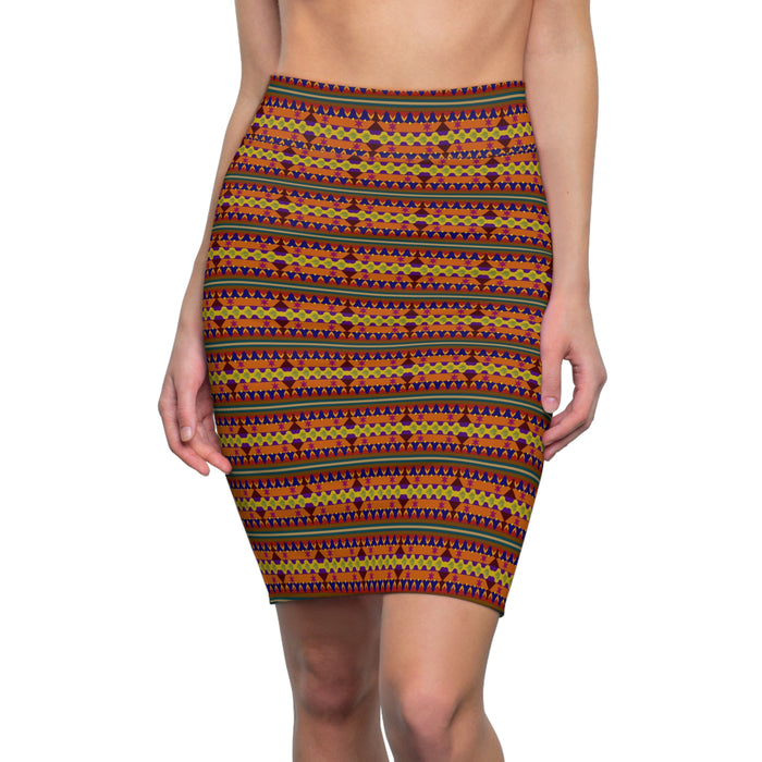 Kujichagulia Pencil Skirt