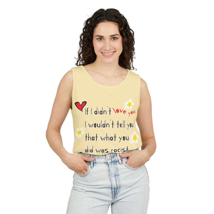 Love Wins (Anti-Racism) Cotton Tank Top