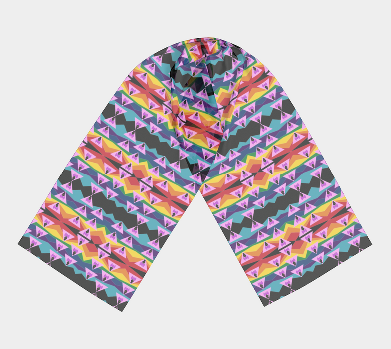 Retro Ghey Silk Scarf