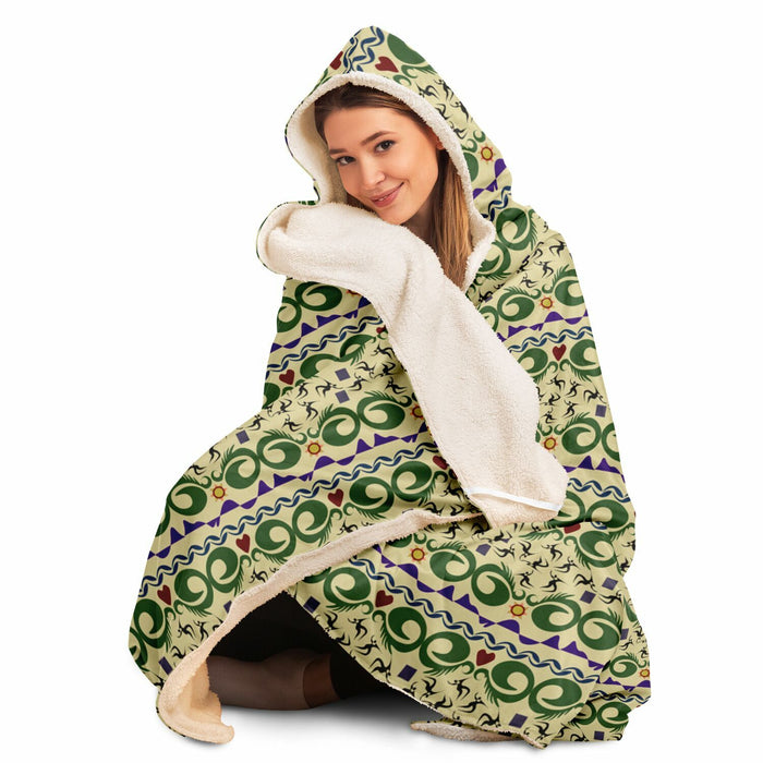 Cave Songs Hooded Blanket