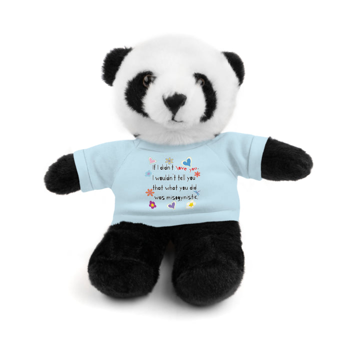 Love Wins (Anti-Misogyny) Stuffed Animal - Small