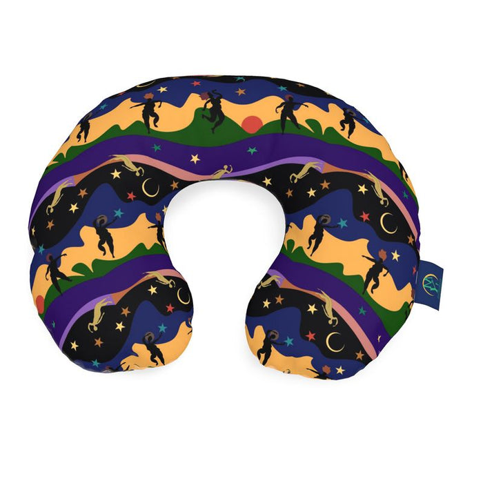 Autumn Dancers Travel Pillow