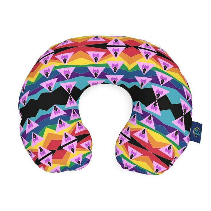 Retro Ghey Travel Pillow