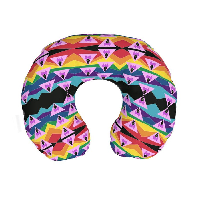 Retro Ghey Travel Pillow