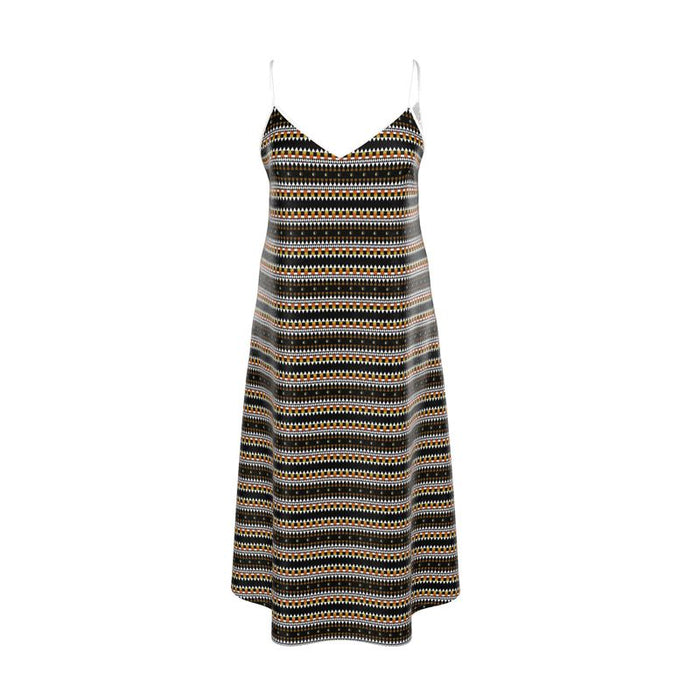 Fulani's Desire Silk Slip Dress