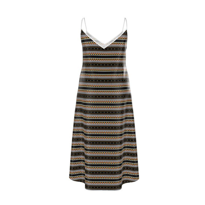 Fulani's Desire Silk Slip Dress