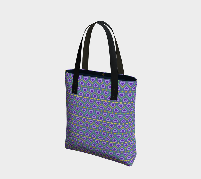 Lavender Love Swanky Tote