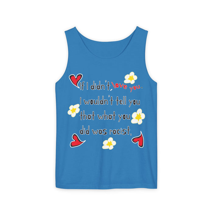 Love Wins (Anti-Racism) Cotton Tank Top