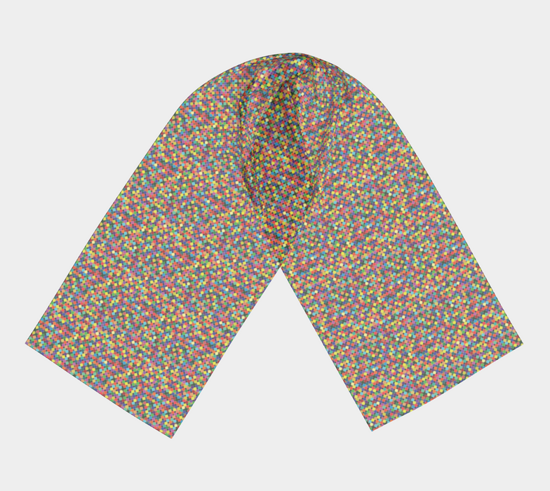 Confetti The Rainbow Silk Scarf