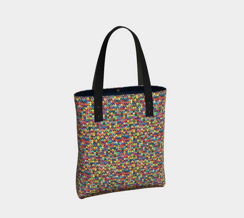 Confetti The Rainbow Swanky Tote