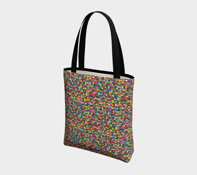 Confetti The Rainbow Swanky Tote